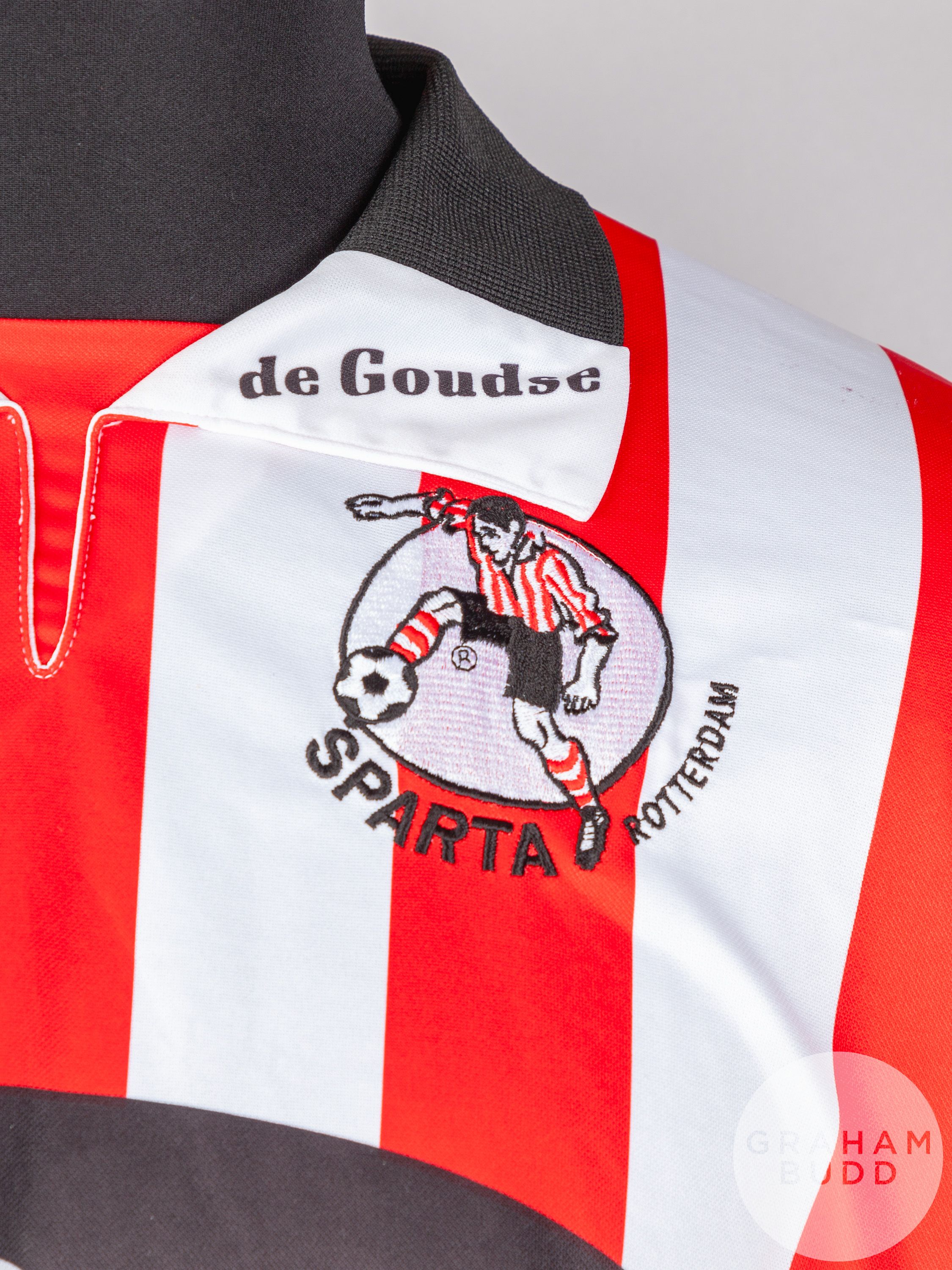 Red and white No.16 Sparta Rotterdam v. Rangers long-sleeved shirt, 2000 - Image 3 of 6