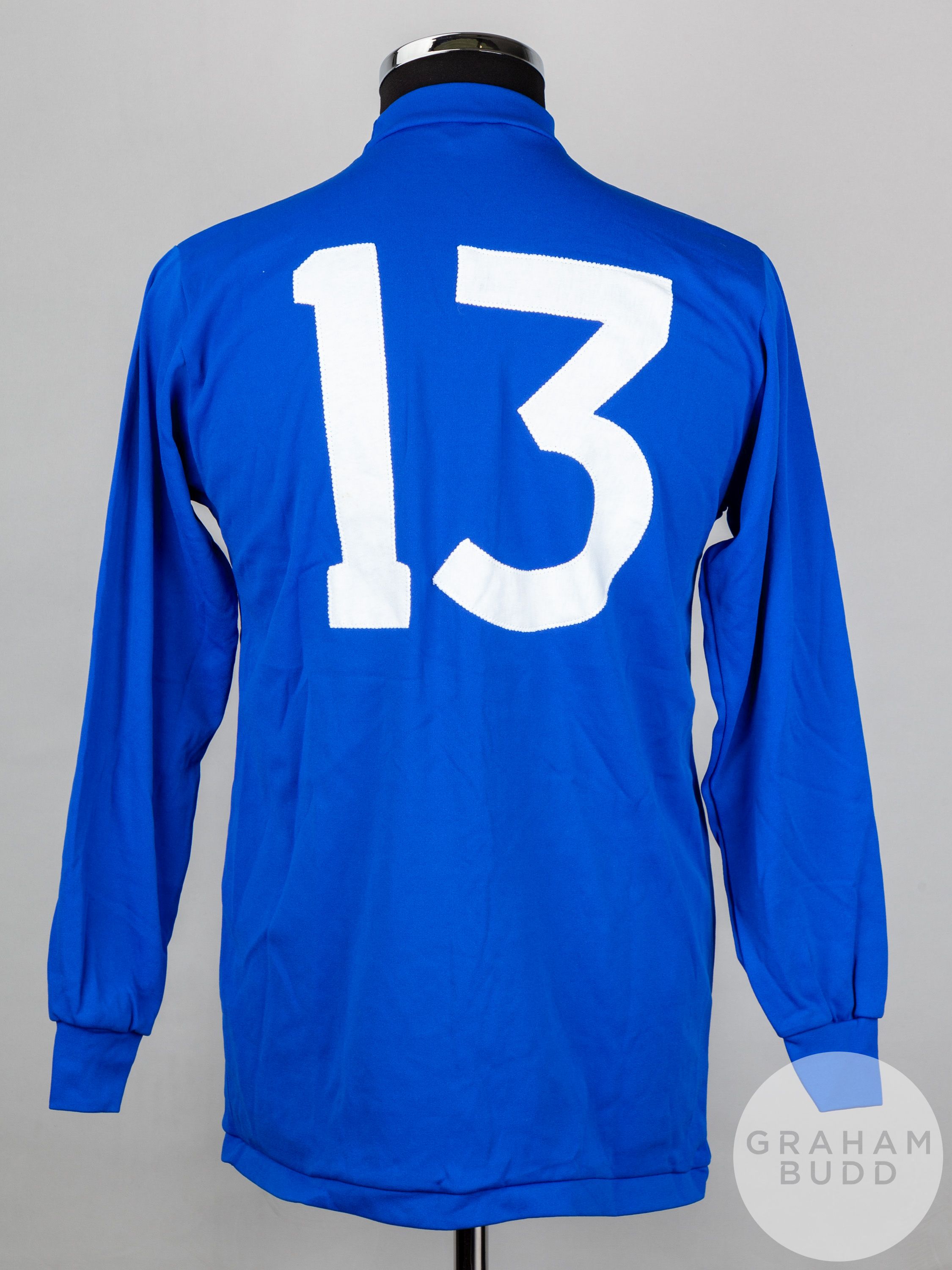 Alex Miller blue No.13 Rangers v. Scotland XI John Grieg Testimonial long-sleeved shirt - Image 2 of 6