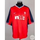 Andrei Kanchelskis red, white and blue No.7 Rangers short-sleeved shirt, 1999-2000