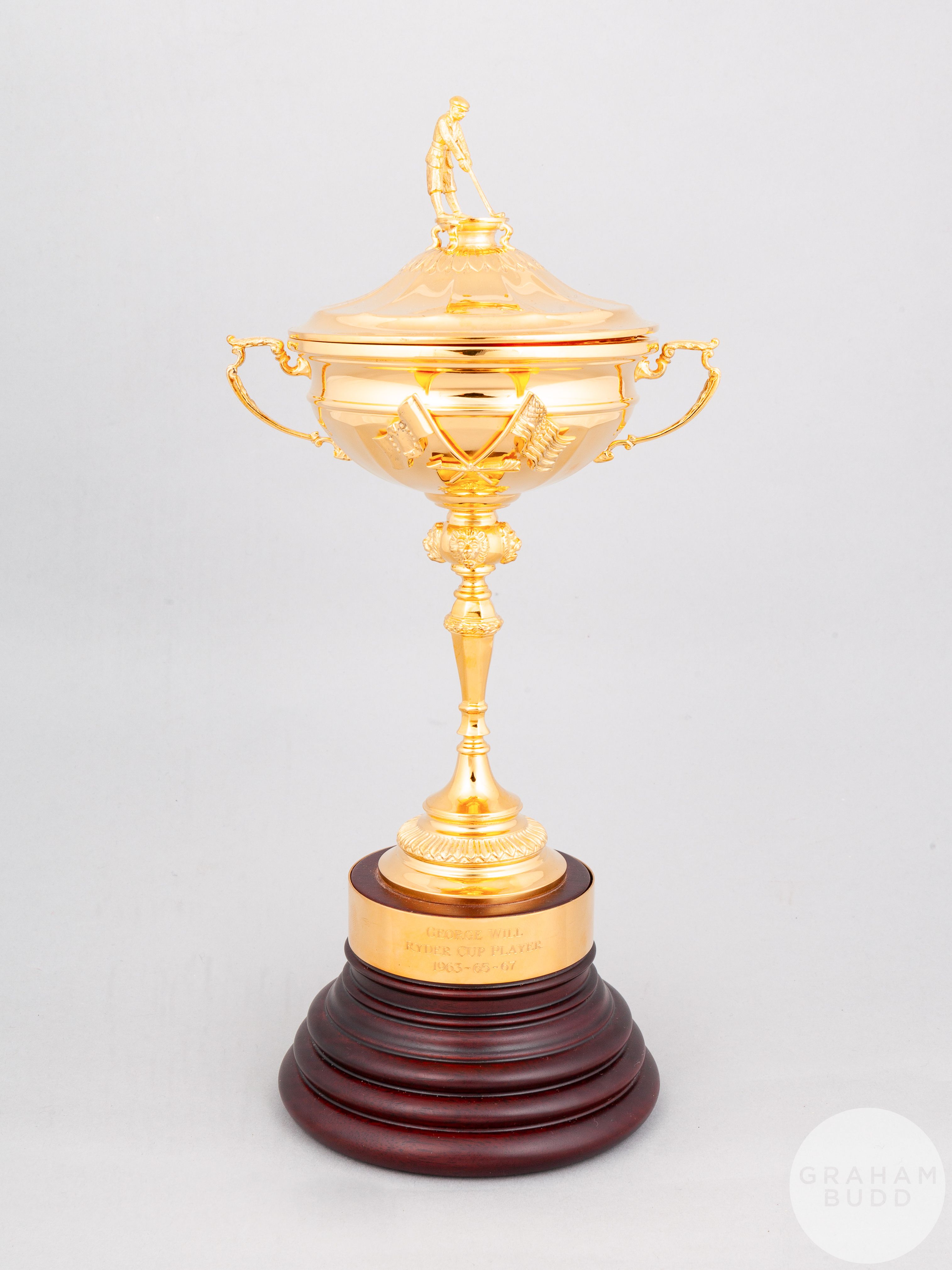 George Will rare silver-gilt replica Ryder Cup trophy - Image 3 of 11