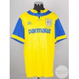 Yellow and blue No.3 Parma short-sleeved shirt, 1994