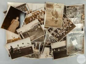 A nice collection of thirty-five Motherwell 1928 South American Tour press photographs