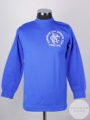 Derek Johnstone rare blue No.5 Rangers match worn European Cup Winners Cup Final long-sleeved shirt