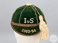 Alex Scott green Scotland v. Ireland junior Scotland international football cap, 1953-54