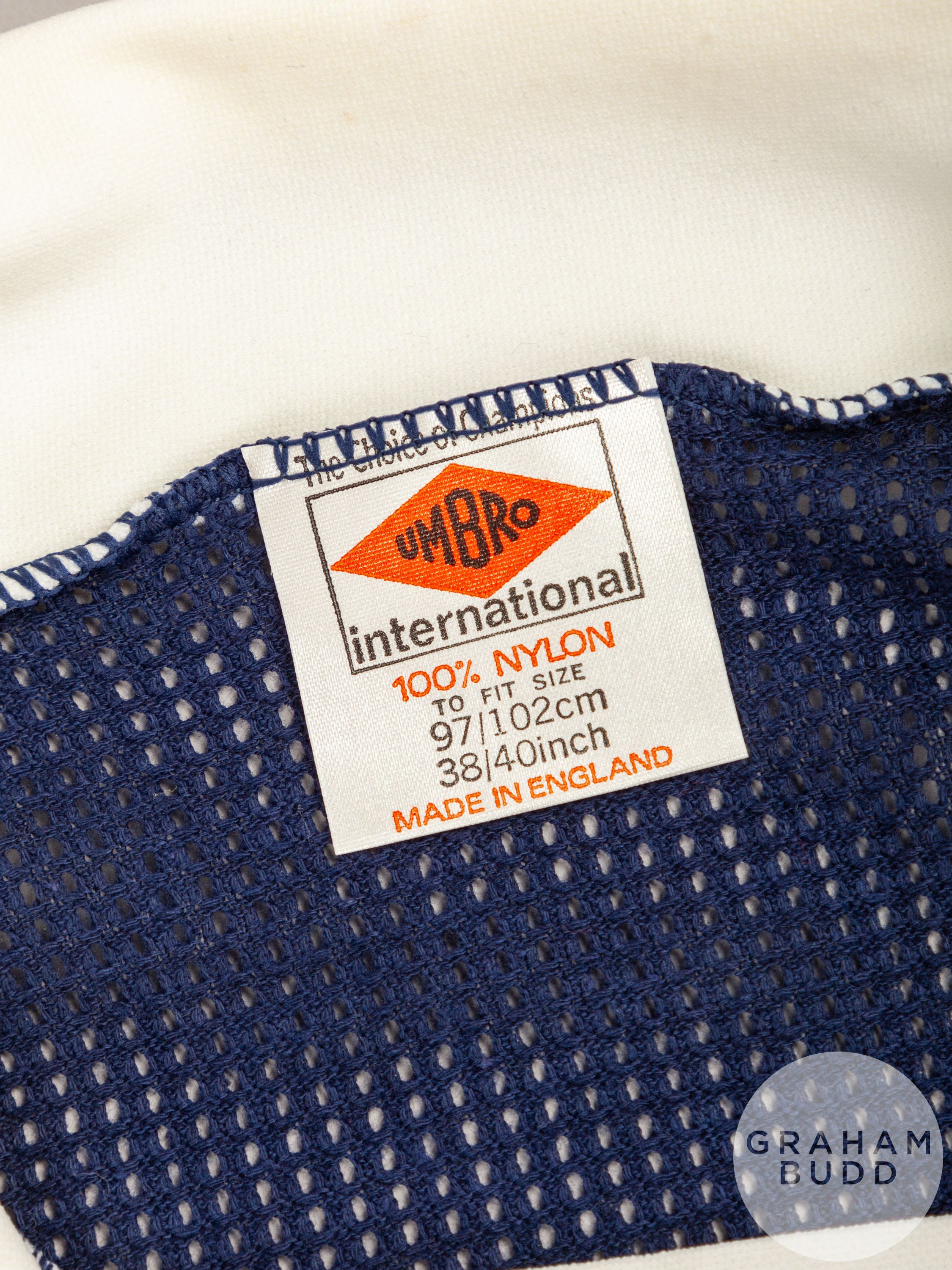 An official blue airtex Scotland 1978 World Cup short-sleeved shirt - Image 5 of 6