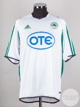 Sotirios Kirgiakos white Panathinaikos v. Rangers short-sleeved shirt