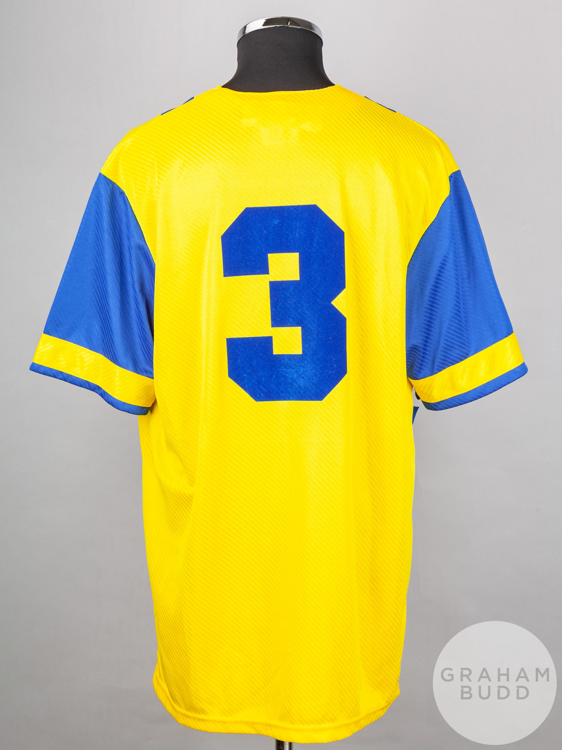 Yellow and blue No.3 Parma short-sleeved shirt, 1994 - Image 2 of 5