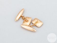 Hugh Smith pair of 15ct gold cuff links