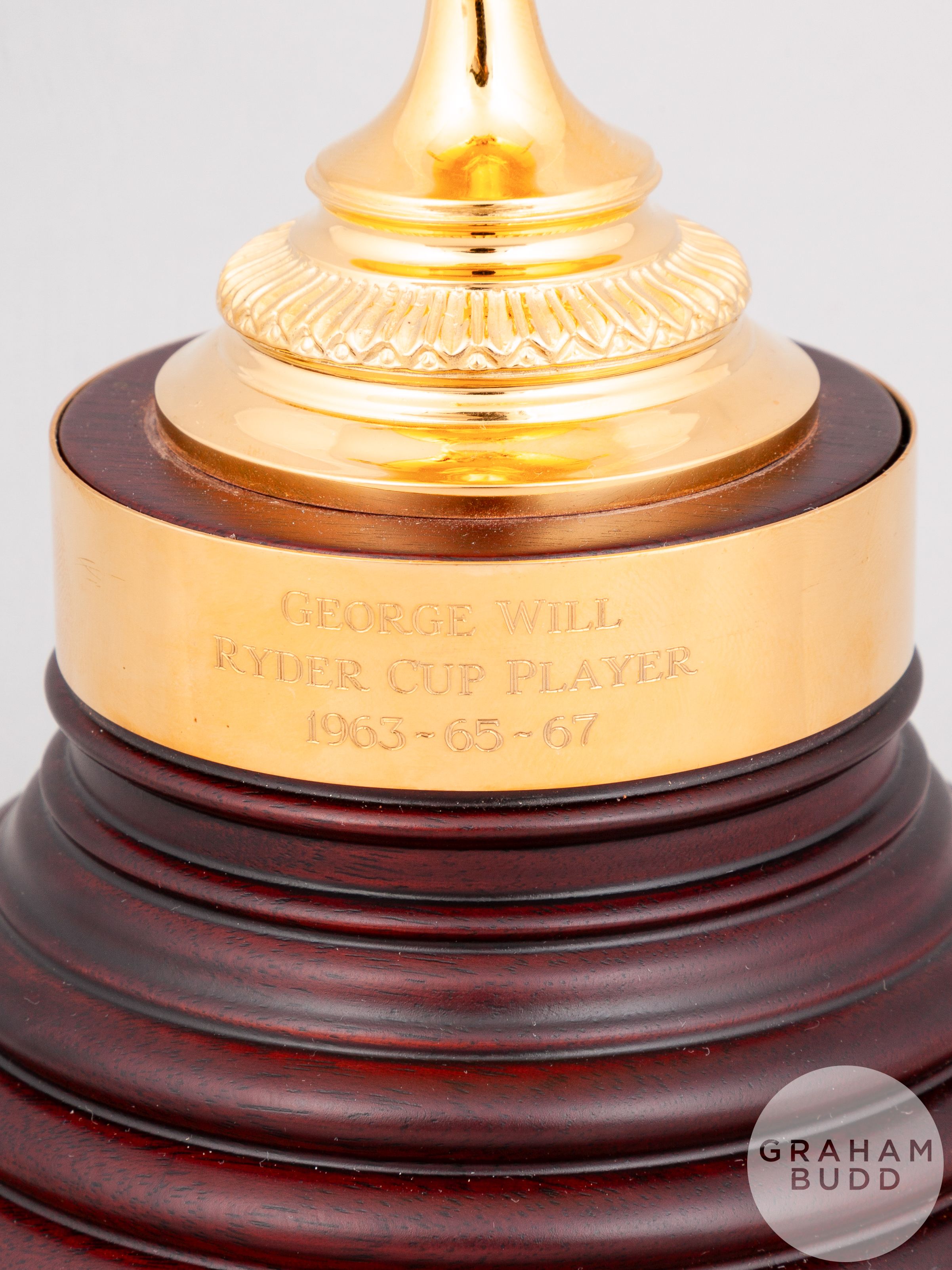 George Will rare silver-gilt replica Ryder Cup trophy - Image 5 of 11