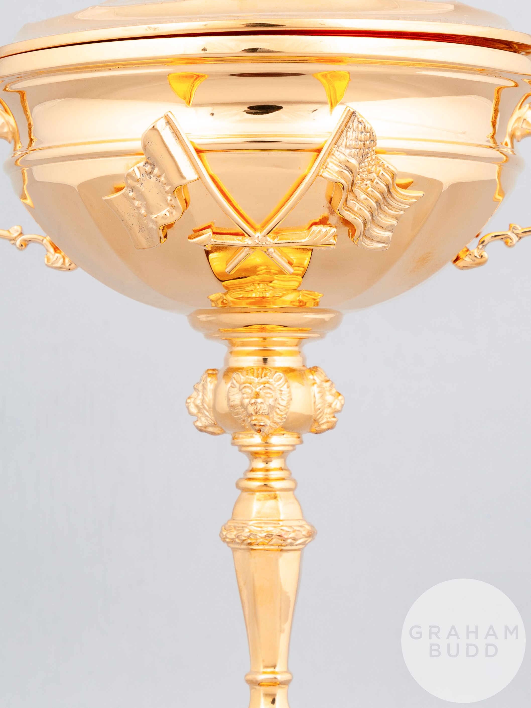 George Will rare silver-gilt replica Ryder Cup trophy - Image 6 of 11