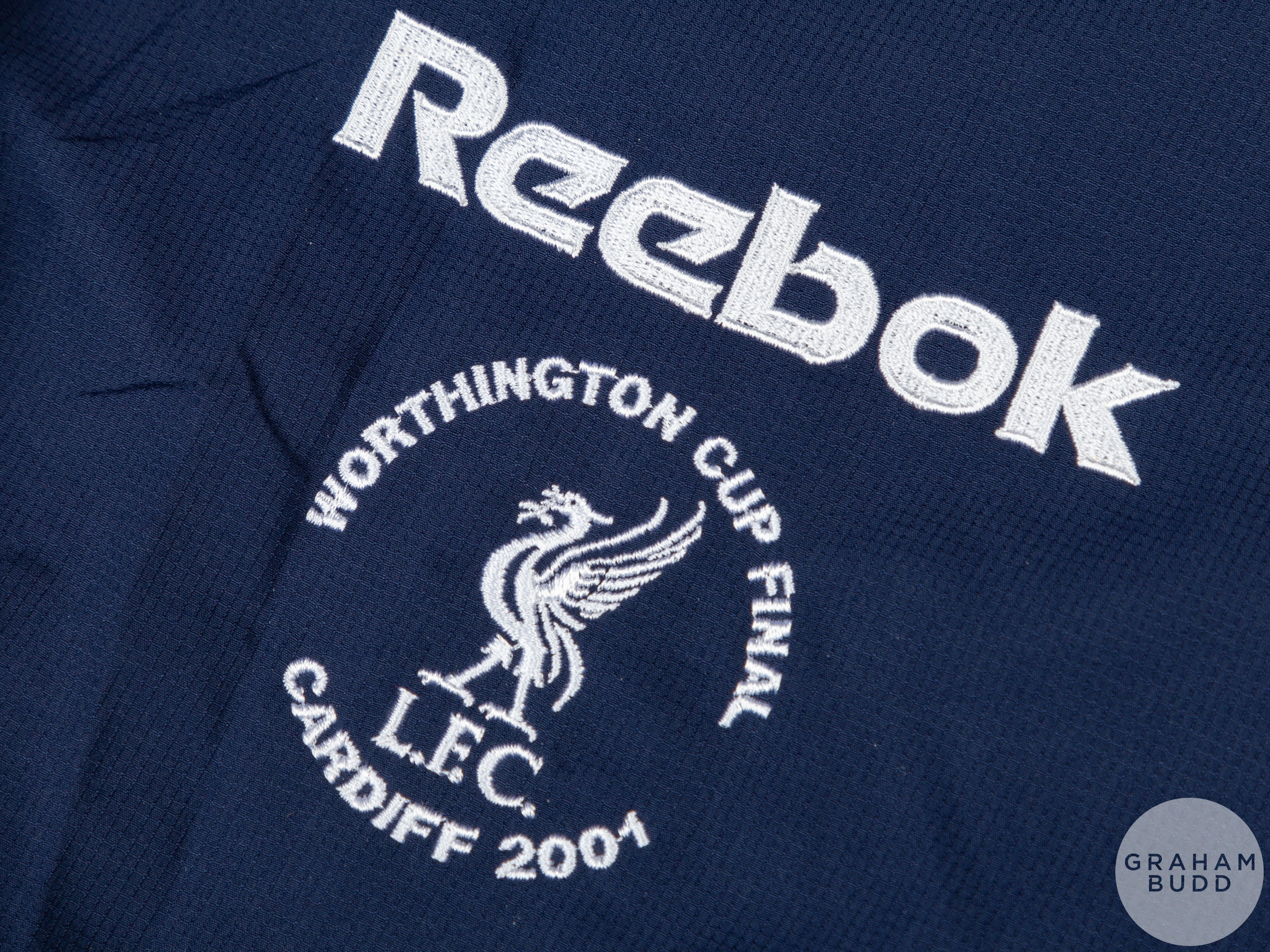 Alex Miller blue and red Liverpool Worthington Cup Final worn full tracksuit - Image 5 of 9