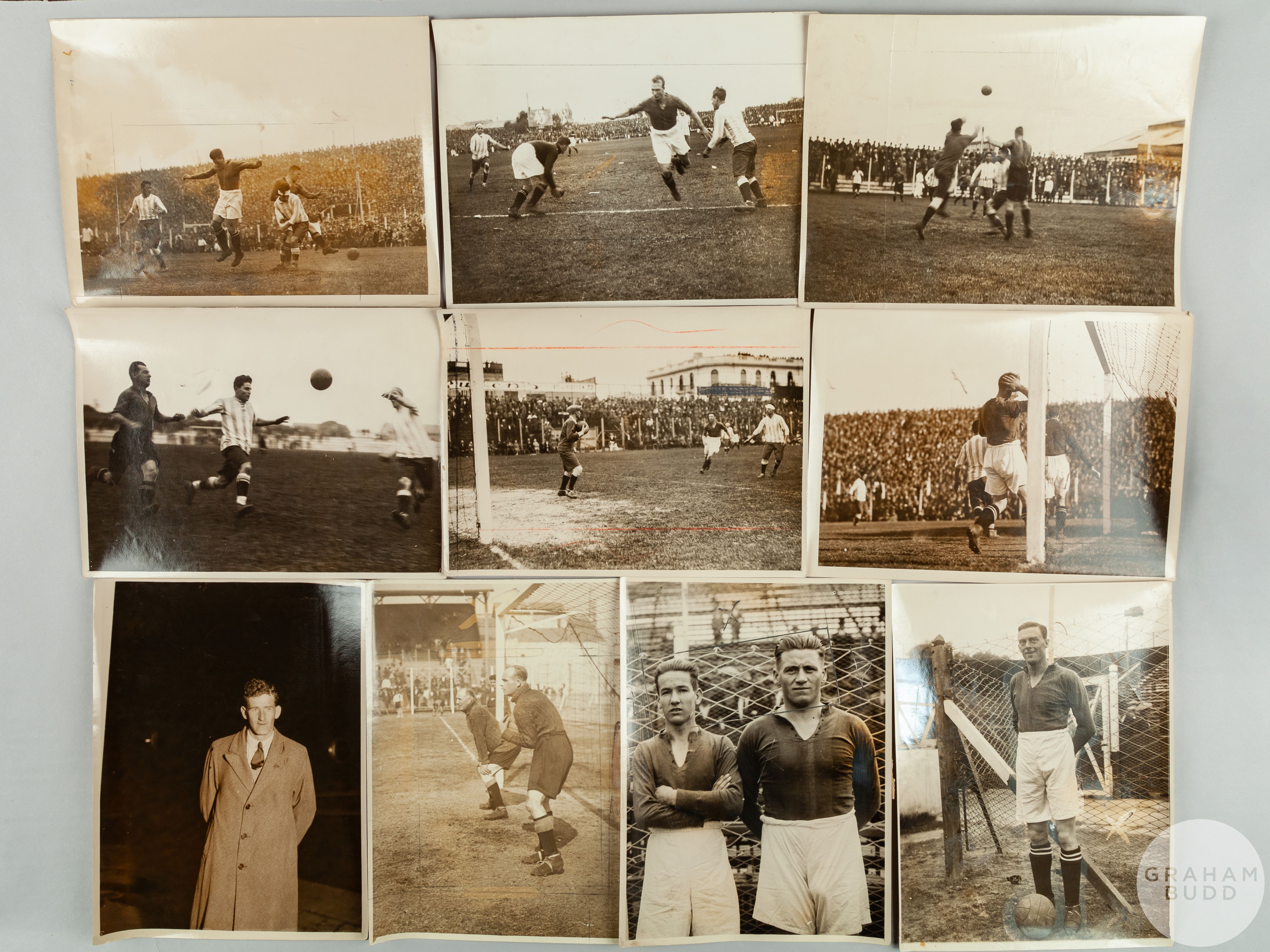 A nice collection of thirty-five Motherwell 1928 South American Tour press photographs - Image 4 of 5