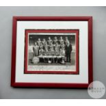 Manchester United League Champions 1964-65 autographed photograph