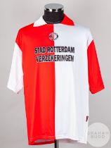 Leonardo red and white Feyenoord Champions League short-sleeved shirt