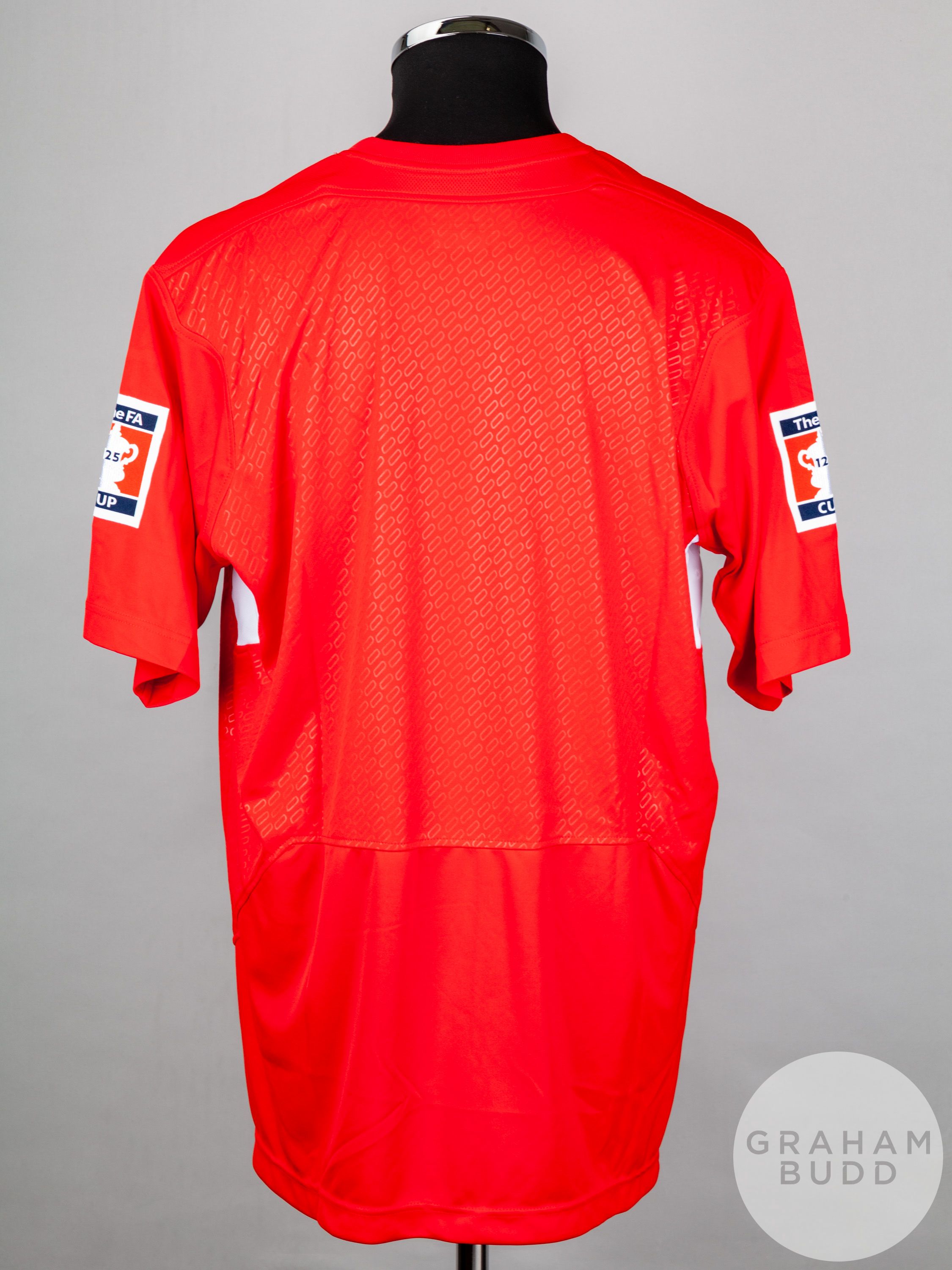 Red un-numbered Liverpool v. West Ham United 2006 F.A.Cup Final short-sleeved shirt - Image 2 of 5