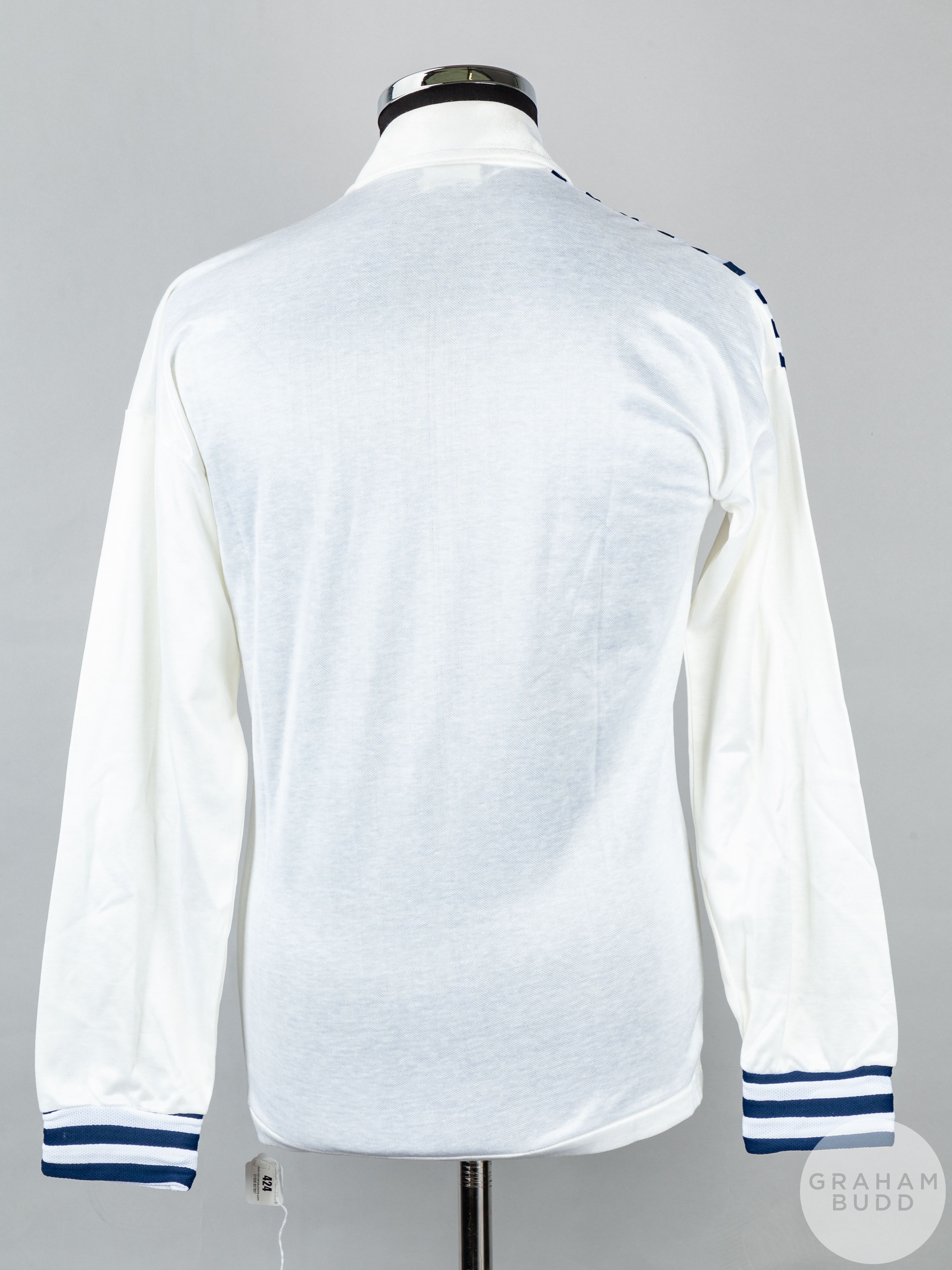 Rare white and blue Scotland International long-sleeved shirt - Image 2 of 5