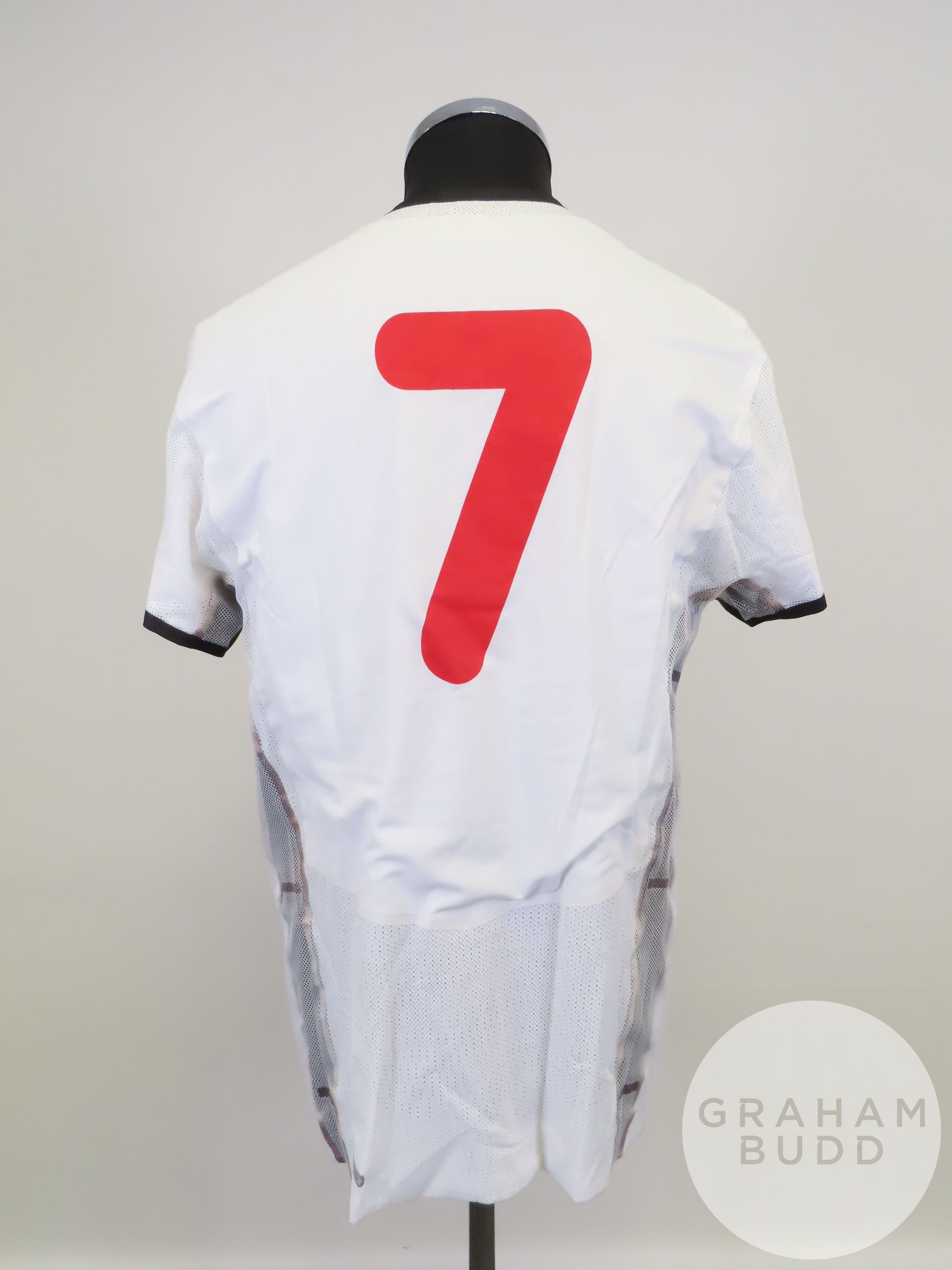 White No.7 Belarus short-sleeved shirt, Puma, L - Image 2 of 2