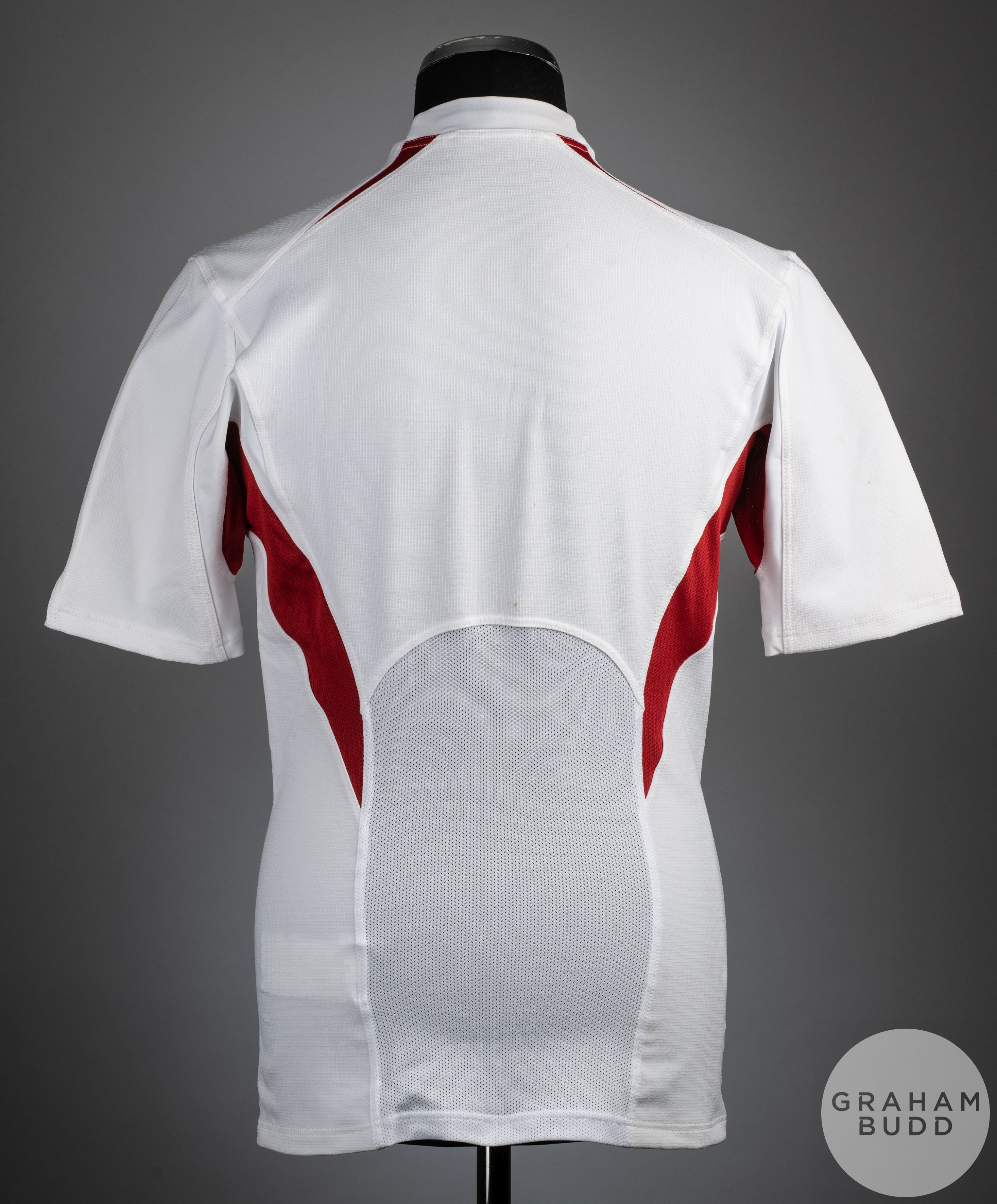 White England replica rugby short-sleeved shirt - Image 2 of 2