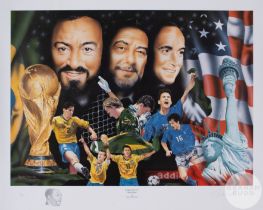 After Trevor Horswell, World Cup '94, The Event limited edition poster