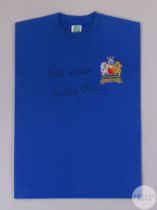 Blue replica Manchester United 1968 European Cup final shirt