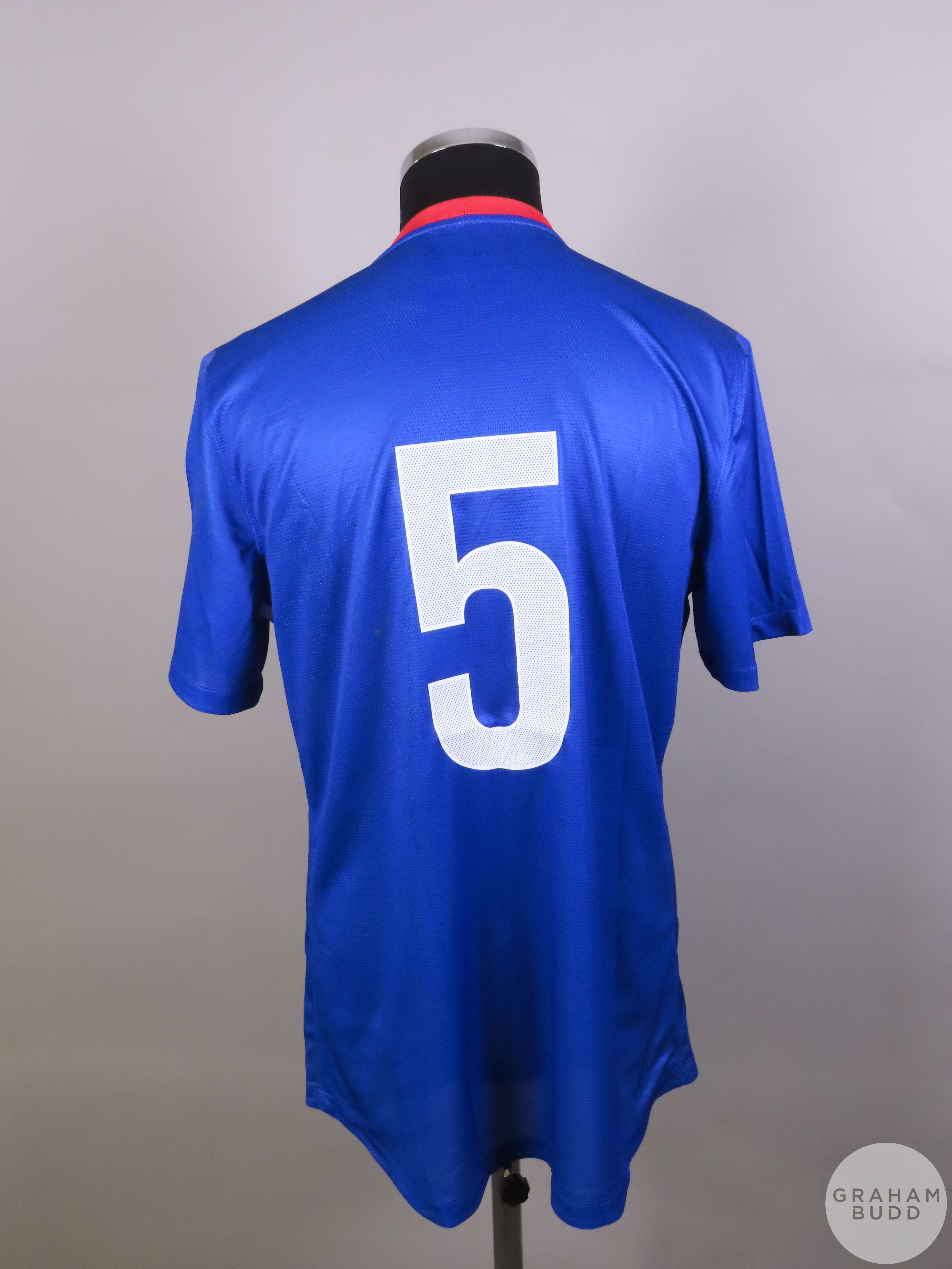 Blue Croatia No.5 away shirt, 2012, - Bild 2 aus 2