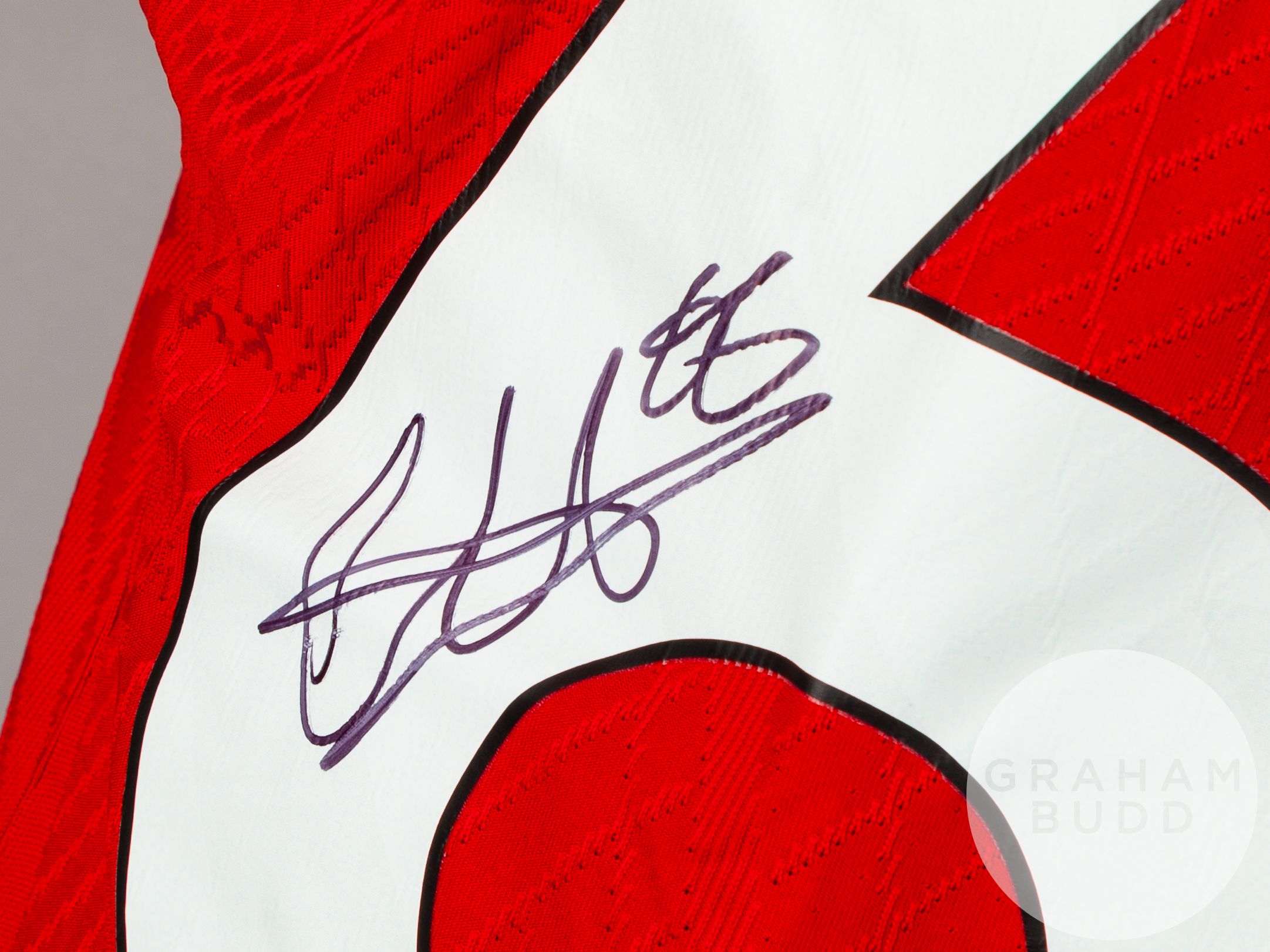 Trent Alexander-Arnold signed red & white Liverpool No.66 home shirt, season 2023-24, - Image 4 of 6