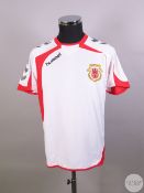 White Gibraltar No.4 away shirt, 2010,