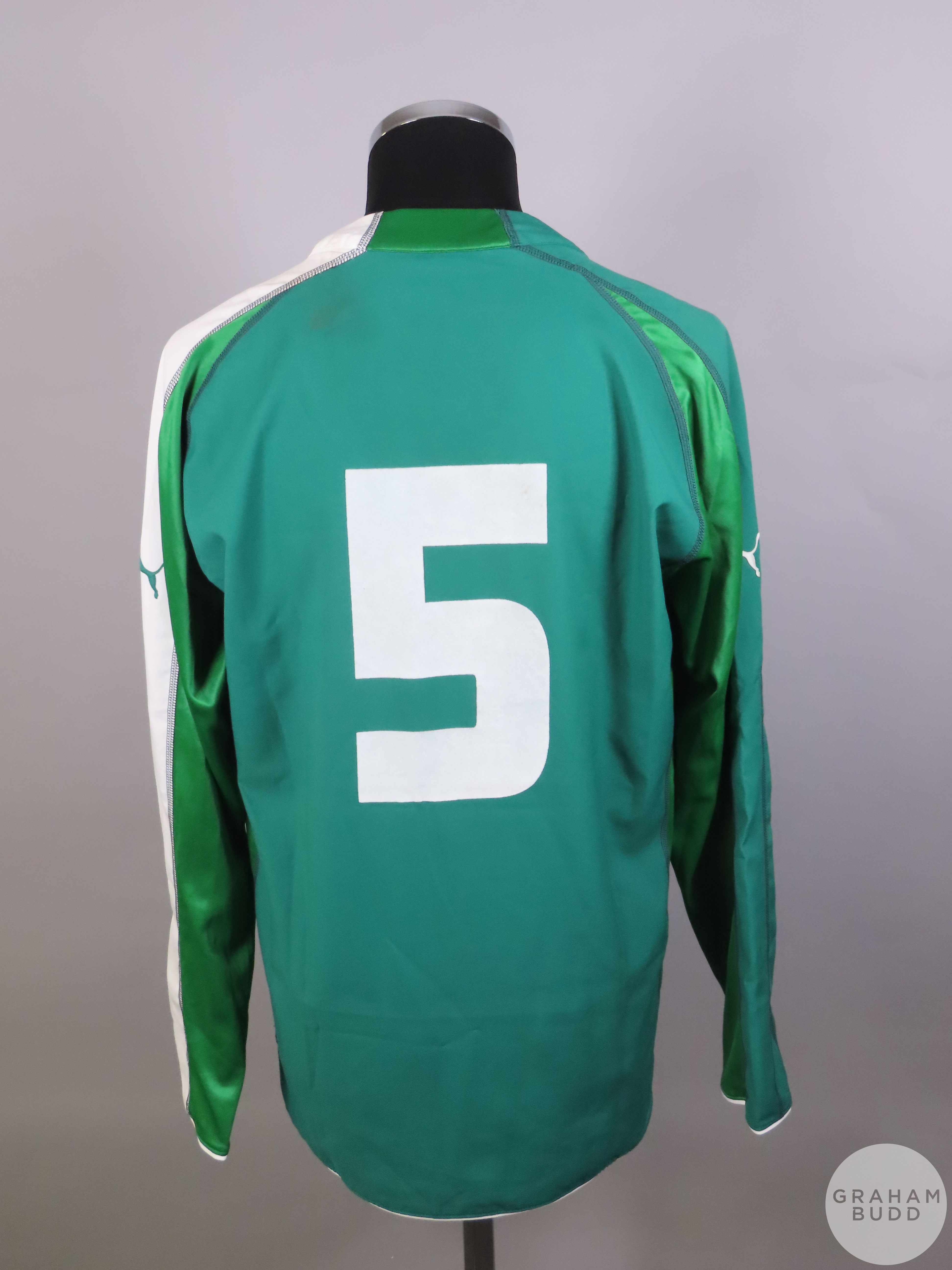 Green Ivory Coast No.5 shirt, 2005-06, - Bild 2 aus 2