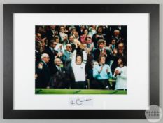 Franz Beckenbauer signed West Germany 1974 World Cup winner famed photographic display,