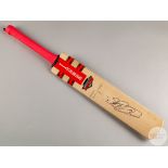 Alistair Cook signed Gray-Nicolls cricket bat,