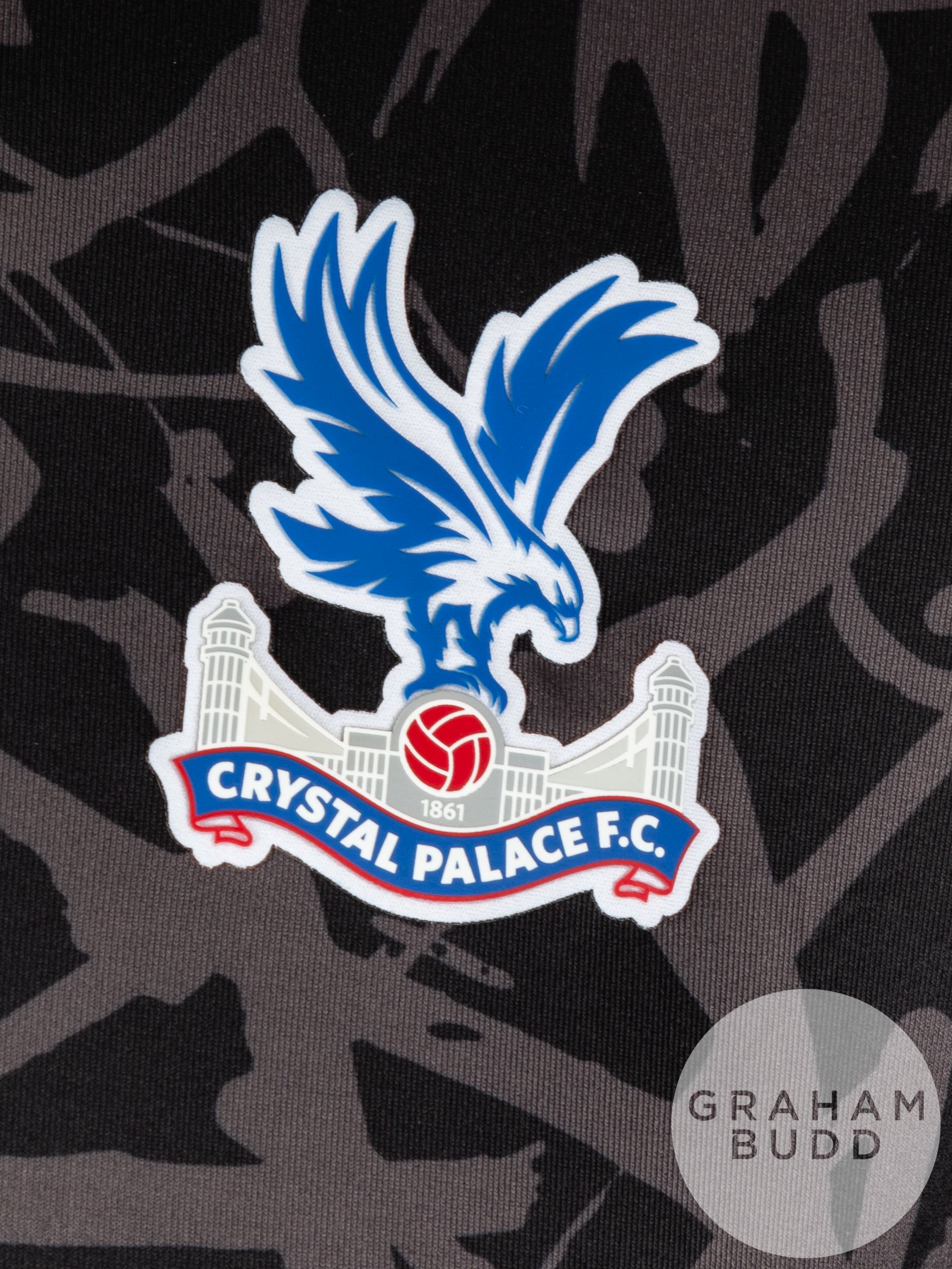 Michael Olise signed black, red & blue Crystal Palace No.7 third choice shirt, season 2023-24, - Image 3 of 6