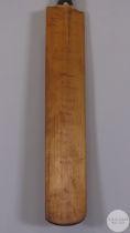 South Africa signed cricket bat,