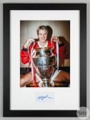 David Beckham signed Manchester United 1999 Champions League winner