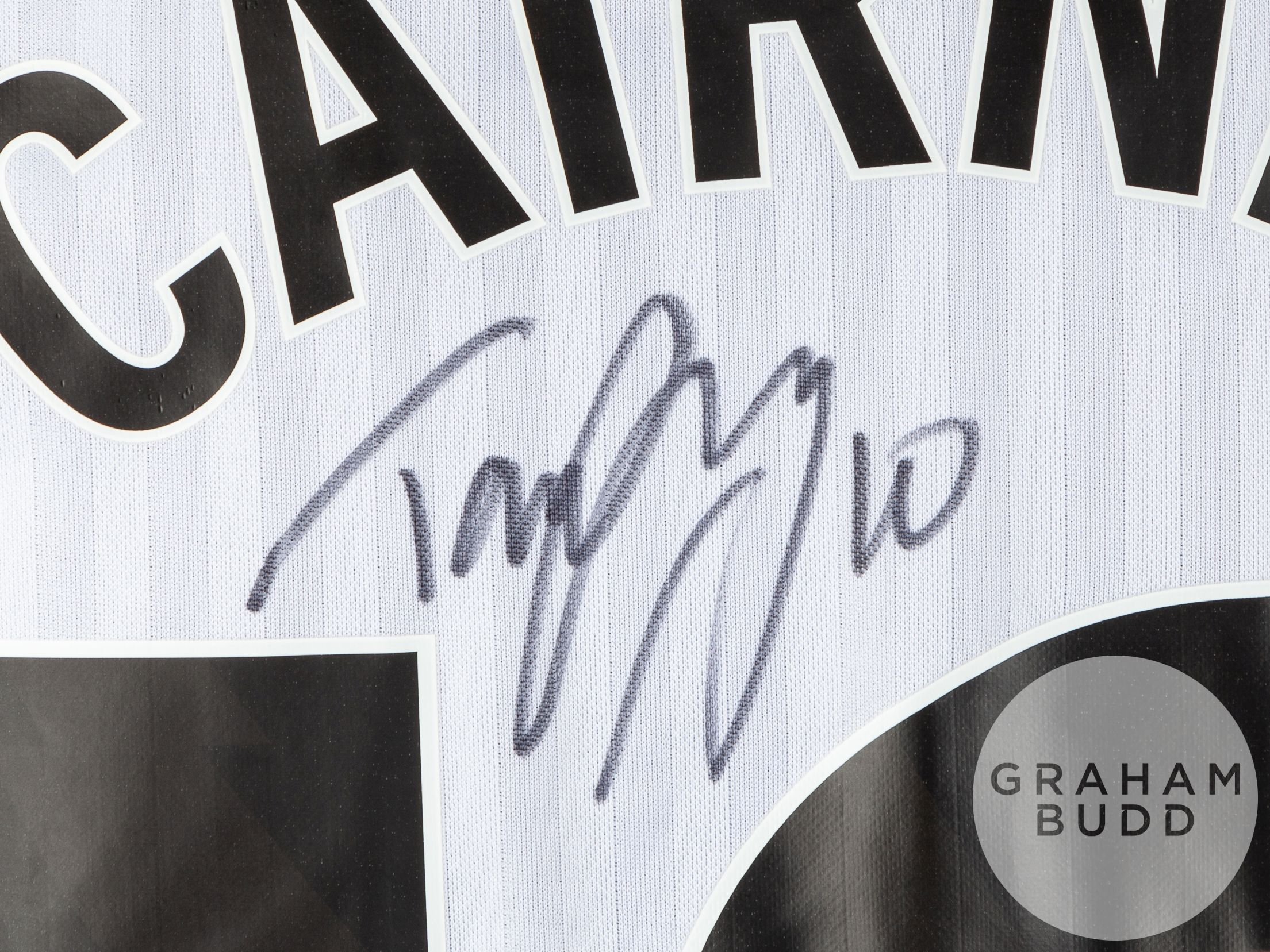 Thomas Cairney signed white, black & red Fulham No.10 home shirt, season 2023-24, - Image 5 of 7