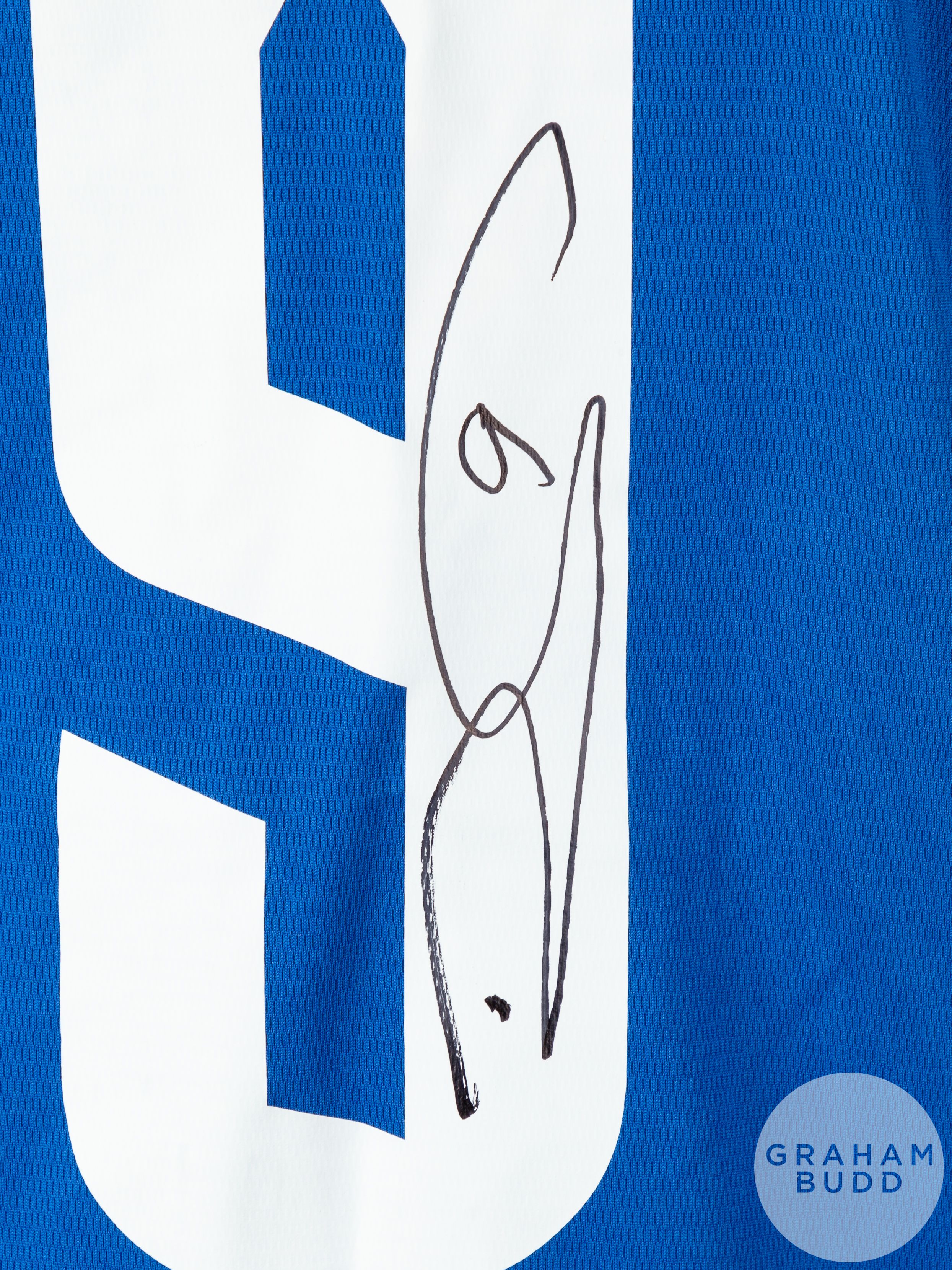 Dominic Calvert-Lewin signed blue & white Everton No.9 home shirt, season 2023-24, - Image 4 of 6