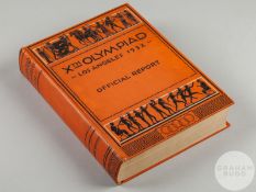Official Report of the 1932 Los Angeles Olympic Games