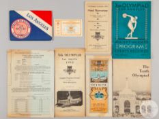Los Angeles 1932 Olympic Games Track and field ticket