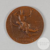 Paris 1900 Exposition Universelle Internationale award medal, designed by Chaplain