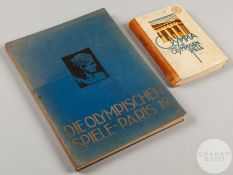 1924 Paris Olympic Games Official report Die Olympischen Spiele-Paris 1924