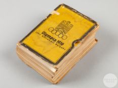 1936 Berlin Olympic Games Complete set of twenty-six National Task booklets