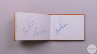 A 1976 Open Championship autograph album