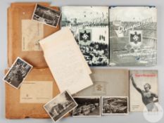 Ernest Johnson 1936 Garmisch-Partenkirchen Winter Olympic Games Band I & II official albums