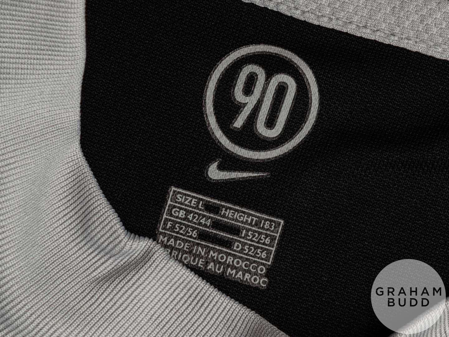 Frederic Herpoel grey and black Belgium No.23 goalkeepers shirt, 2004 - Image 4 of 5