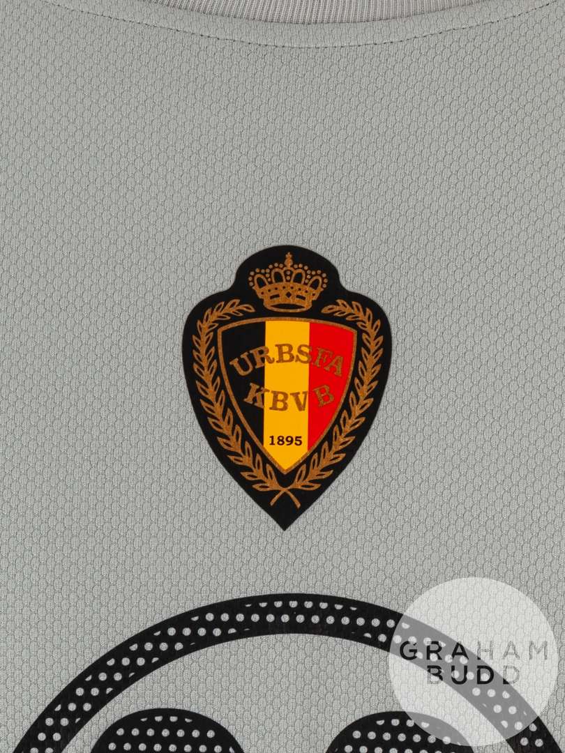 Frederic Herpoel grey and black Belgium No.23 goalkeepers shirt, 2004 - Image 3 of 5
