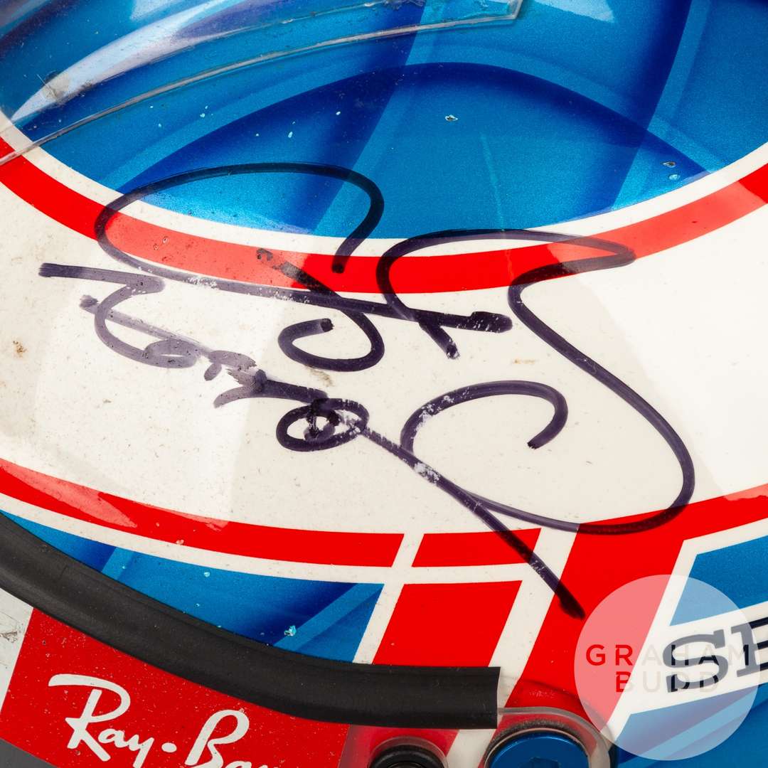 Jenson Button a race worn helmet from the 2007 Turkish Grand Prix. - Image 6 of 9