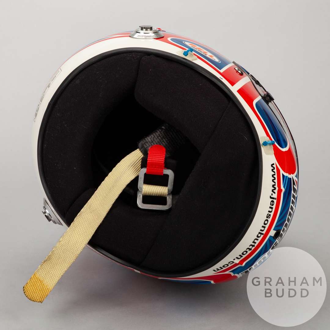 Jenson Button a race worn helmet from the 2007 Turkish Grand Prix. - Image 7 of 9