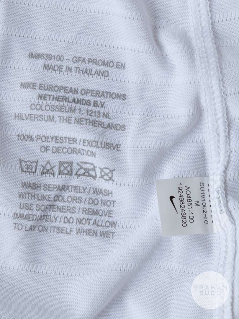 Lucas Moura white and blue No.27 Tottenham Hotspur short-sleeved shirt, 2019-20 - Image 5 of 5