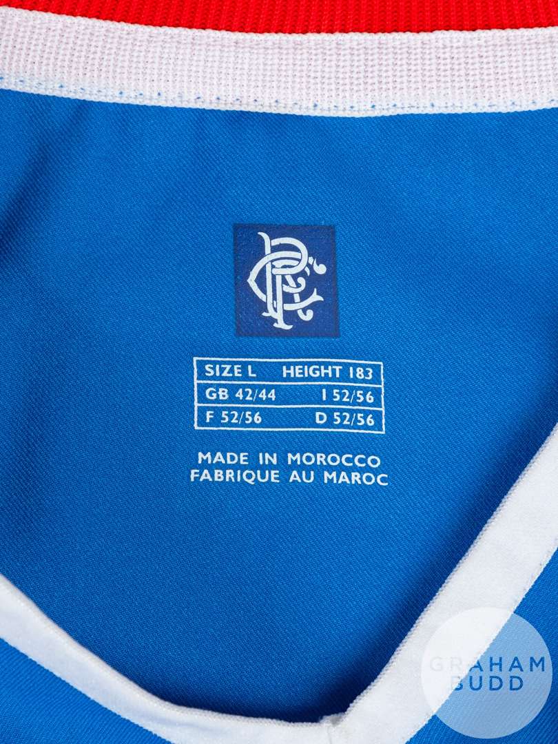 Blue Glasgow Rangers short sleeved replica shirt 2003/05. - Image 5 of 6