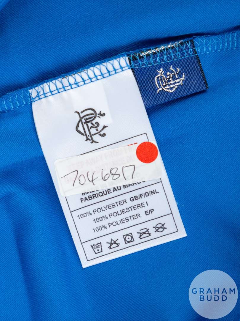 Blue Glasgow Rangers short sleeved replica shirt 2003/05. - Image 6 of 6