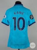 Harry Kane blue No.10 Tottenham Hotspur short-sleeved shirt, 2019-20